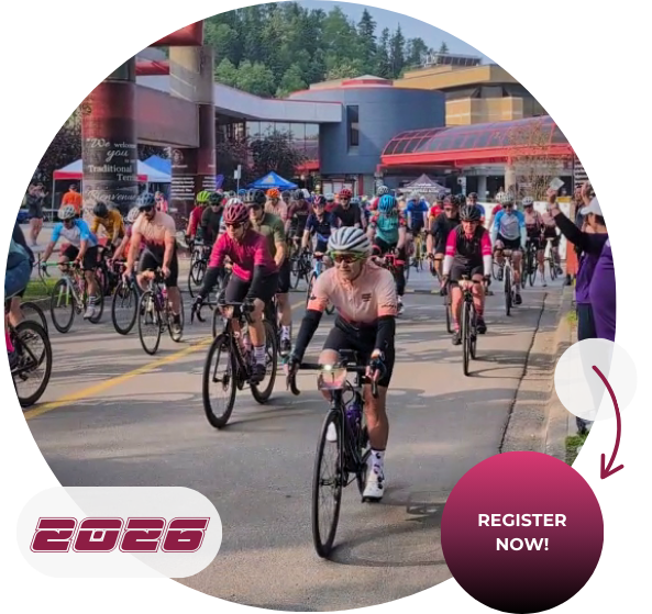 Riders cycling at Kris Yip Memorial Fondo